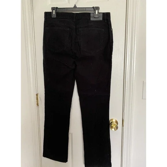 Great Pre-Owned Ralph Lauren corduroy Jean women SiZE‎ 8 Regular Color Black - Picture 6 of 7